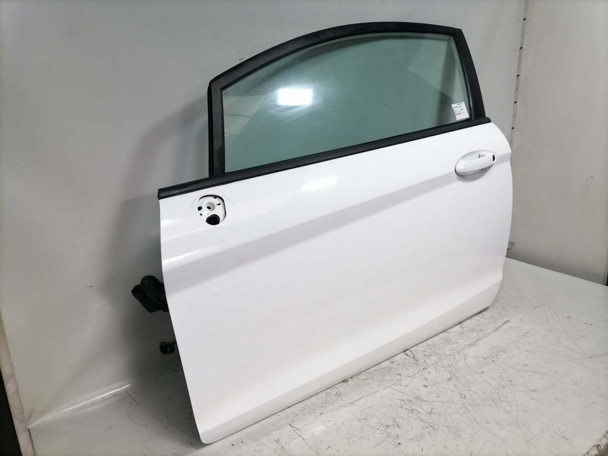 Ford Fiesta JA8 original Tür links Frost Weiß 3Türer Bj.2011